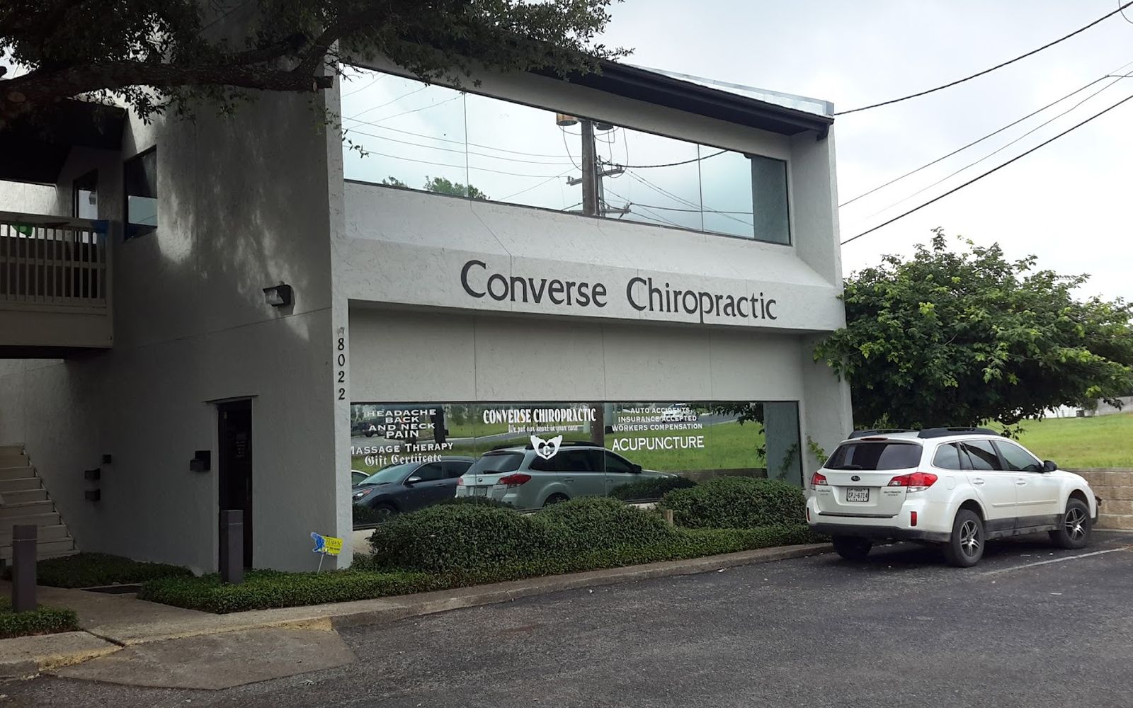 Converse Chiropractic office exterior in Converse, Texas